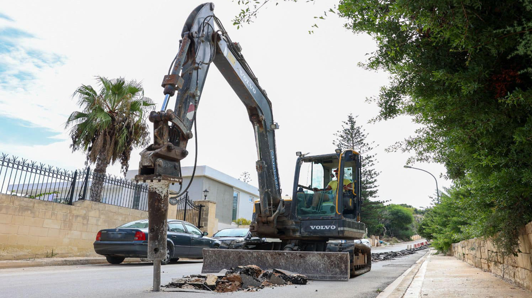Various projects to strengthen our infrastructure in Mellieħa