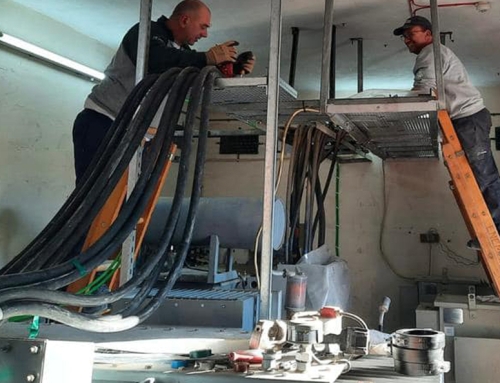 Works in Bulebel substation in connection with the installation of Photovoltaic (PV) Panels