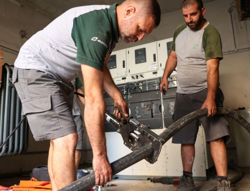 Completed works on a new cable in Ħamrun